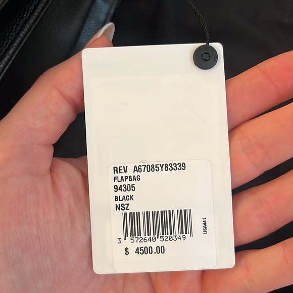 Chanel mini boy bag, black with brushed gold hardware - Picture 11 of 13